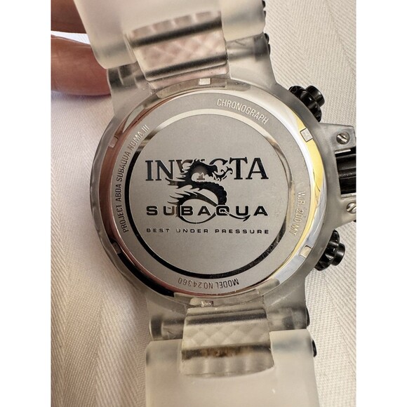 Invicta Subaqua Chronograph Model 24360 - Men's Watch Quartz - Picture 7 of 7
